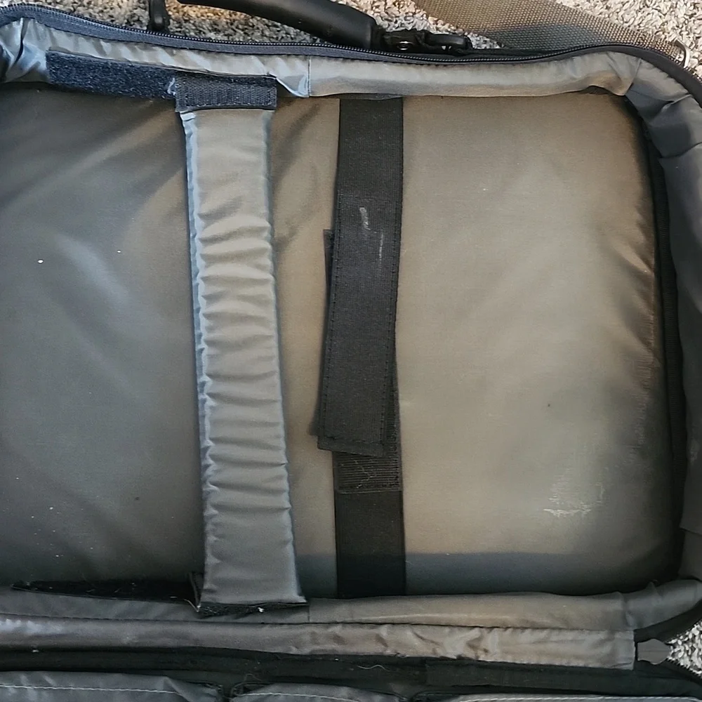 Targus Black and Gray Laptop Bag with Modern Design